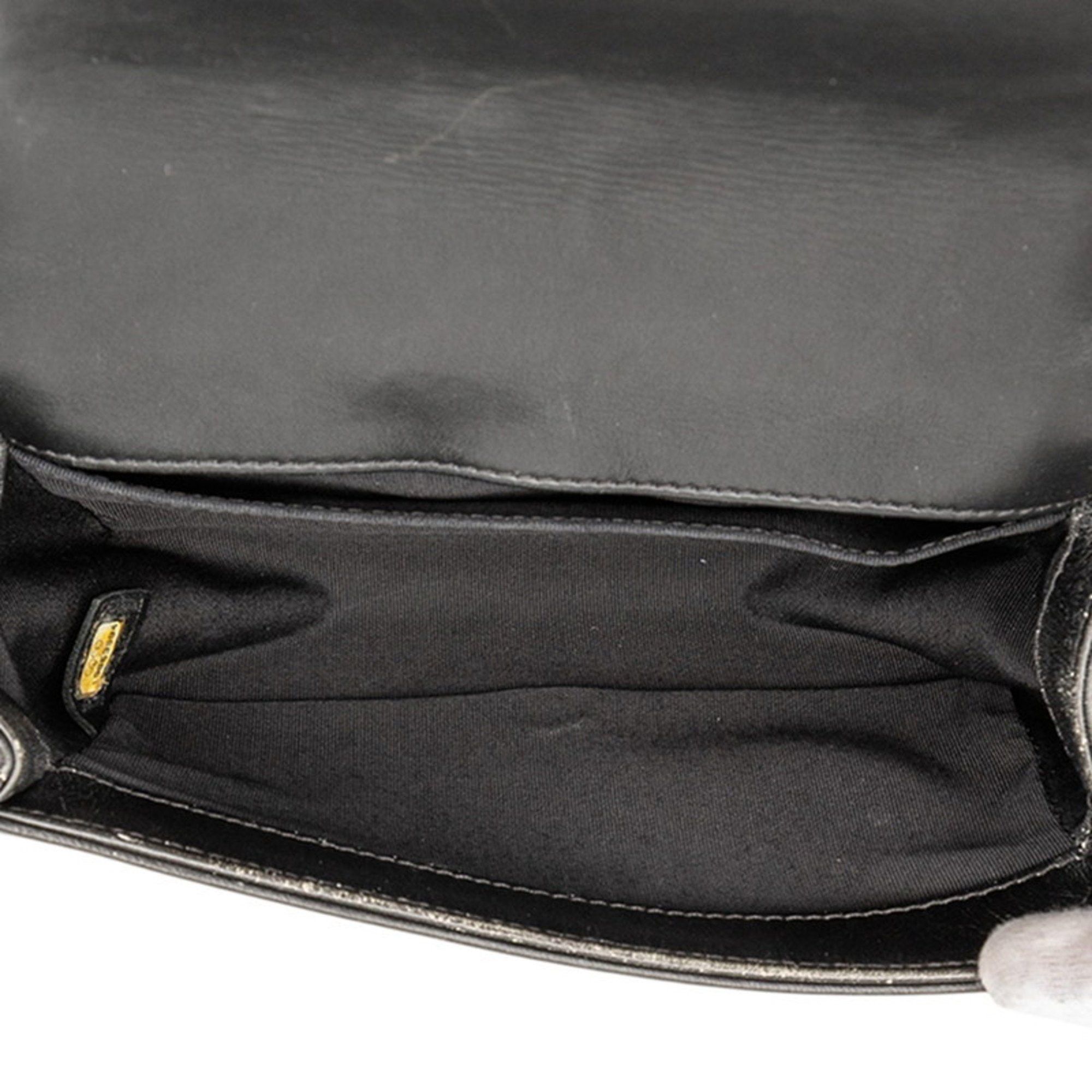 Chanel Chanel Coco Mark Stud Boy 20 Crossbody Chain Shoulder Bag in Black Lambskin for Women Size ONE SIZE - 4 Thumbnail