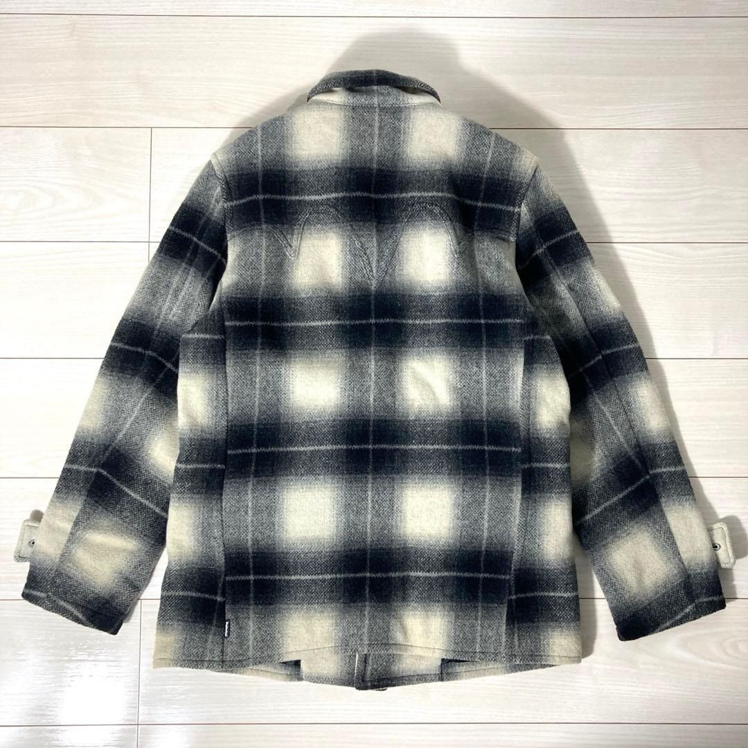 Ombre Check Wool Chester Field Coat 【公式通販】
