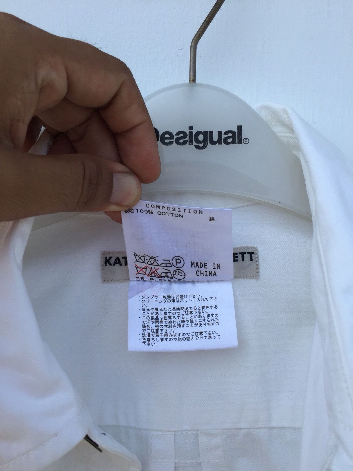 Katharine Hamnett London KATHERINE HAMNETT LONDON Utility Tactical Button Ups Shirt Size US XL / EU 56 / 4 - 6 Thumbnail
