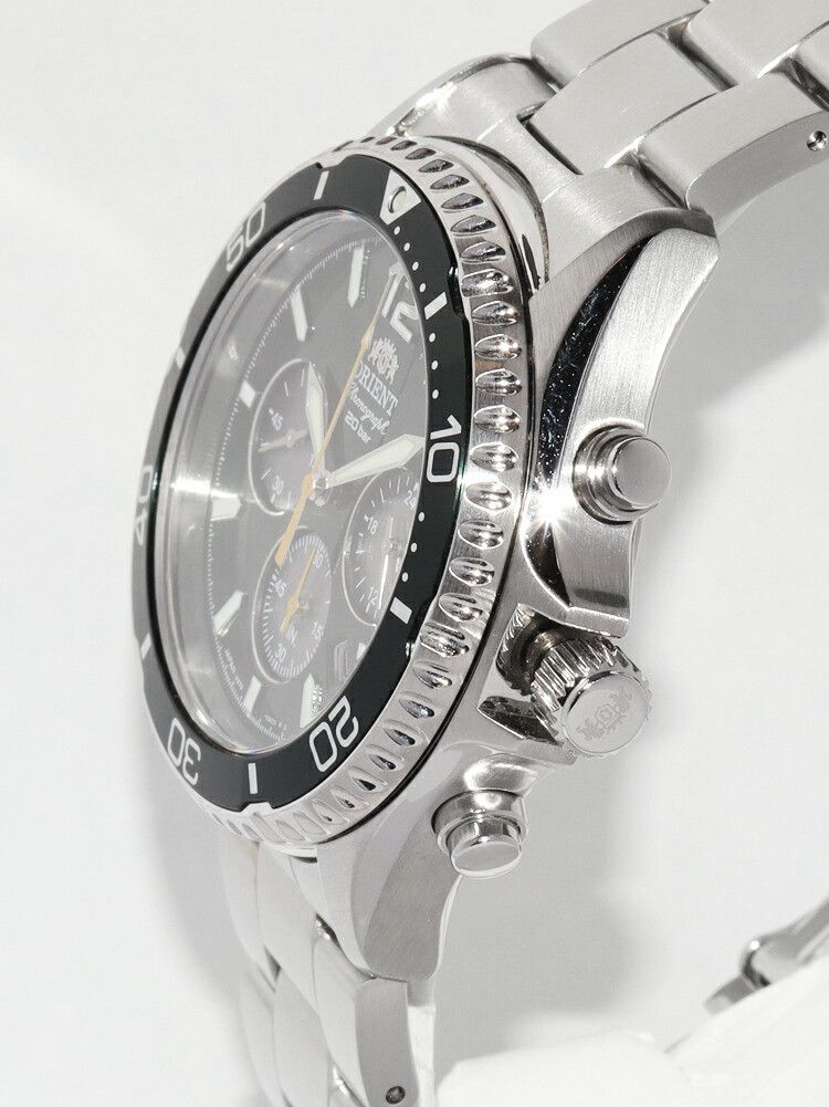 Other Other Orient Mako Stainless Steel Metal Quartz RN-TX0204 DUTY FREE for USA Size ONE SIZE - 4 Thumbnail