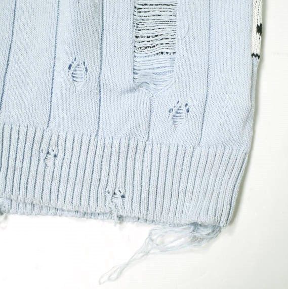 Other Other BODYSONG. BUBBLEGUM DAMAGE V Cotton Knit Vest Cotton Tops BS231301 DUTY FREE for USA Size ONE SIZE - 6 Thumbnail