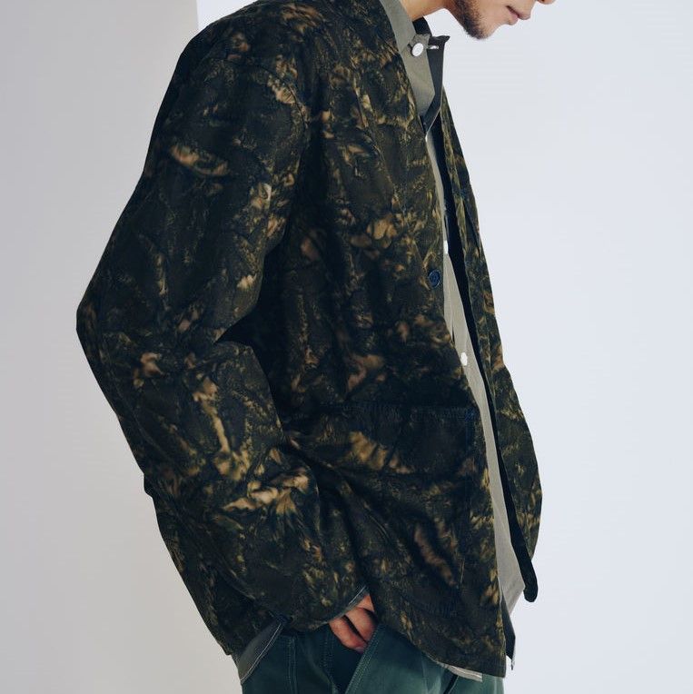 Other Other POST O'ALLS Liquid Batik Cotton Jacket Cotton Outerwear 1106R-LB1 DUTY FREE for USA Size ONE SIZE - 3 Thumbnail