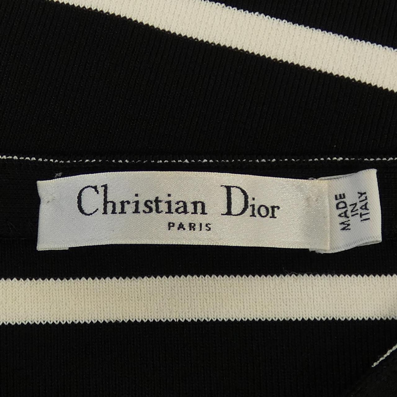 Dior Dior Christian Dior Knitwear Cotton Tops 1C24546AM501 DUTY FREE for USA Size ONE SIZE - 4 Thumbnail