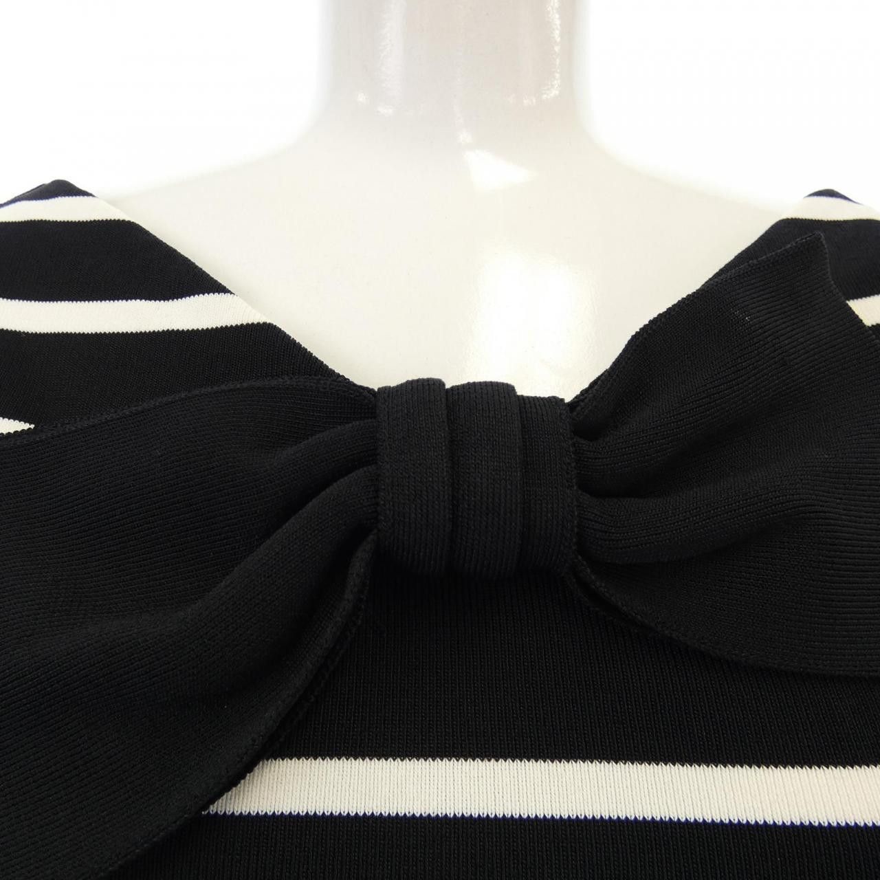 Dior Dior Christian Dior Knitwear Cotton Tops 1C24546AM501 DUTY FREE for USA Size ONE SIZE - 5 Thumbnail