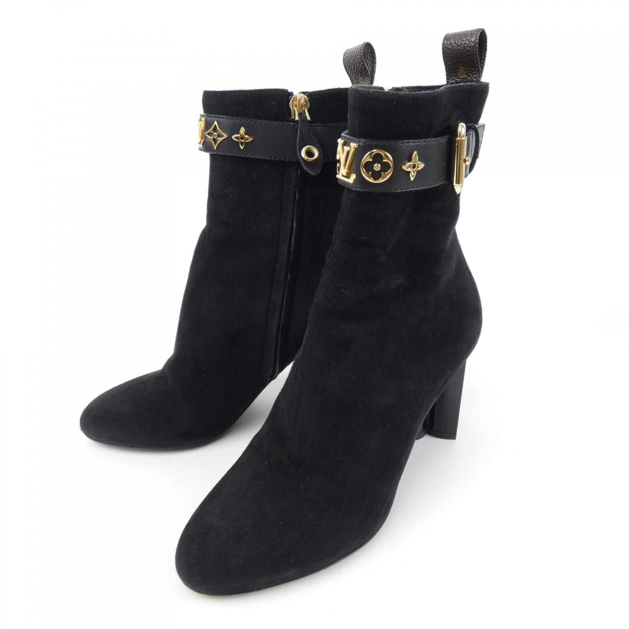 Louis Vuitton Louis Vuitton Louis Vuitton Silhouette Boots Leather Shoes DUTY FREE for USA Size ONE SIZE - 3 Thumbnail