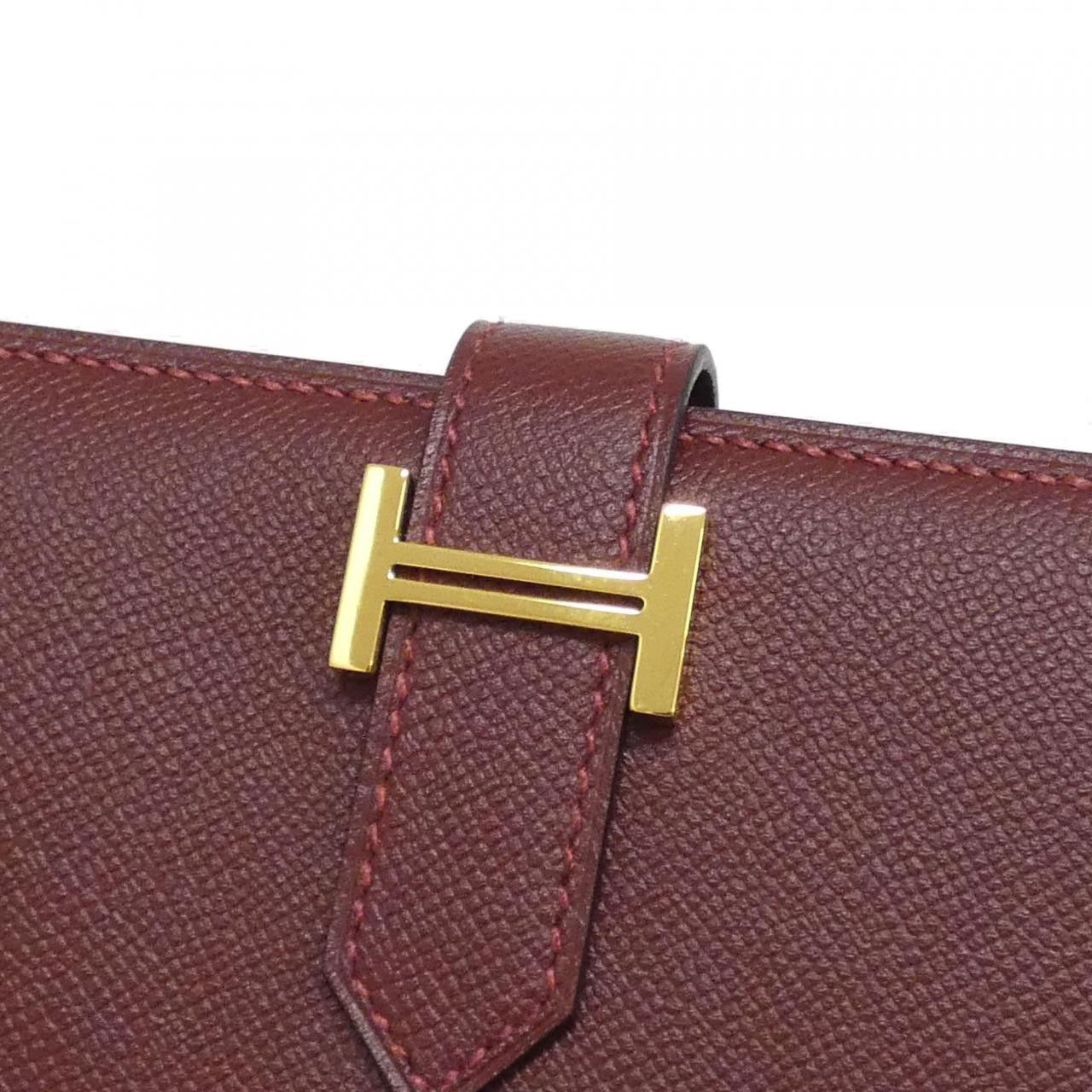 Hermes Hermes Hermes BEARN COMPACT Madame Wallet Leather Short Wallet DUTY FREE for USA Size ONE SIZE - 3 Thumbnail