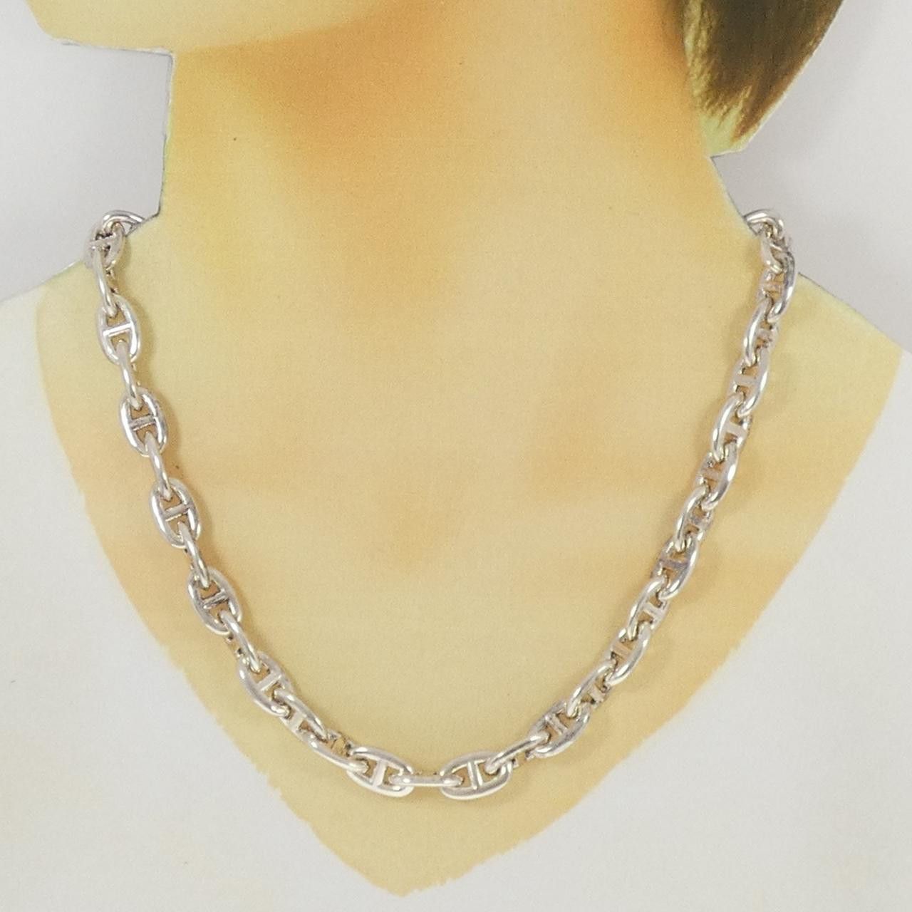 Hermes Hermes Hermes Chaine d'Ancre 925 Silver Necklace Metal Necklace DUTY FREE for USA Size ONE SIZE - 5 Thumbnail