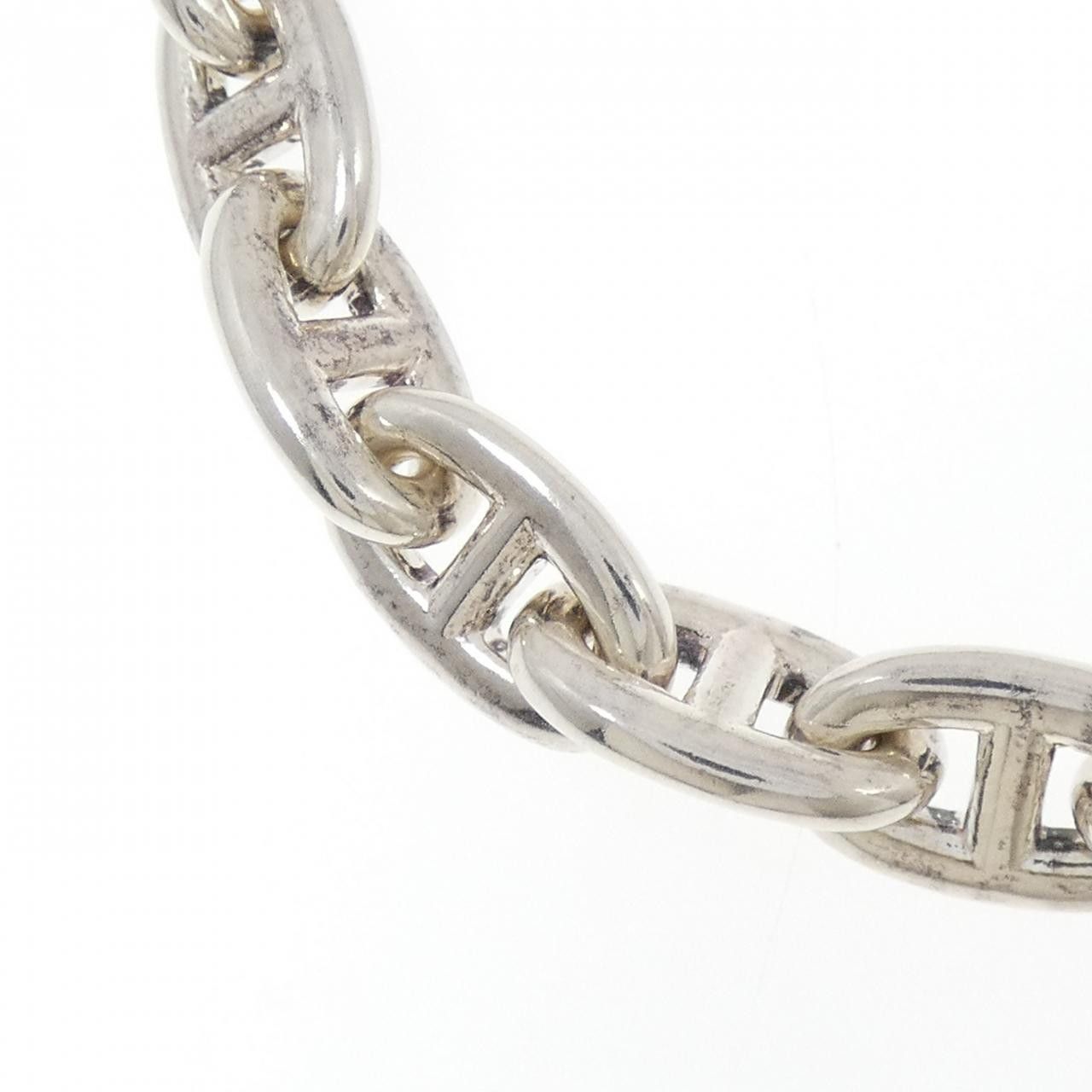 Hermes Hermes Hermes Chaine d'Ancre 925 Silver Necklace Metal Necklace DUTY FREE for USA Size ONE SIZE - 3 Thumbnail