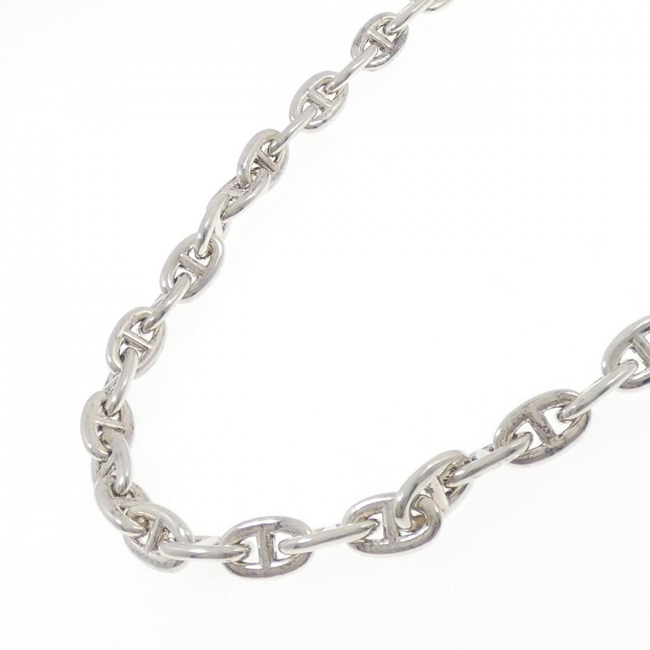 Hermes Hermes Hermes Chaine d'Ancre 925 Silver Necklace Metal Necklace DUTY FREE for USA Size ONE SIZE - 2 Thumbnail
