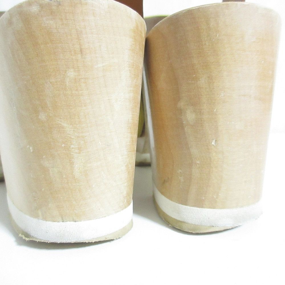 Furla Furla Furla Haircalf Leather Wood Heel Sandals Leather Shoes DUTY FREE for USA Size ONE SIZE - 11 Thumbnail