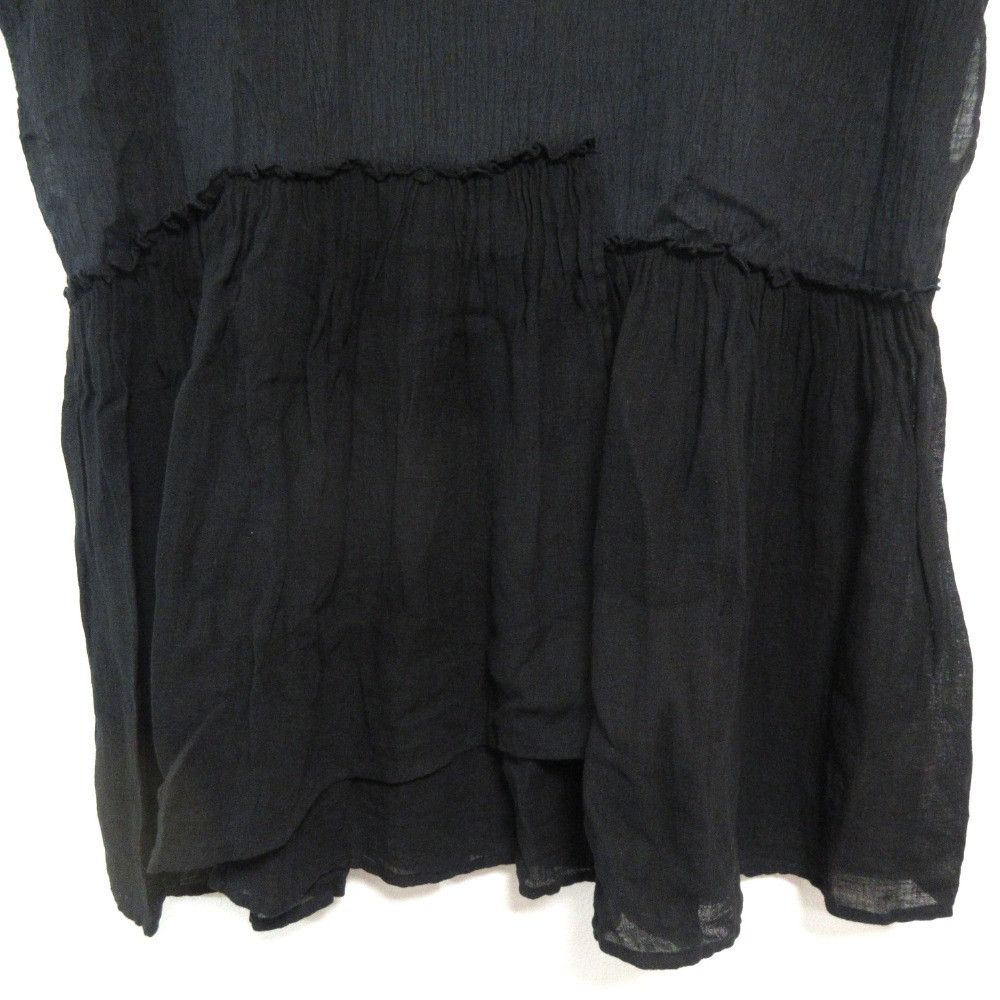 Other Other nest Robe Ramie Yoryu×Linen Gauze Sleeveless Blouse Natural Material Tops DUTY FREE for USA Size ONE SIZE - 3 Thumbnail