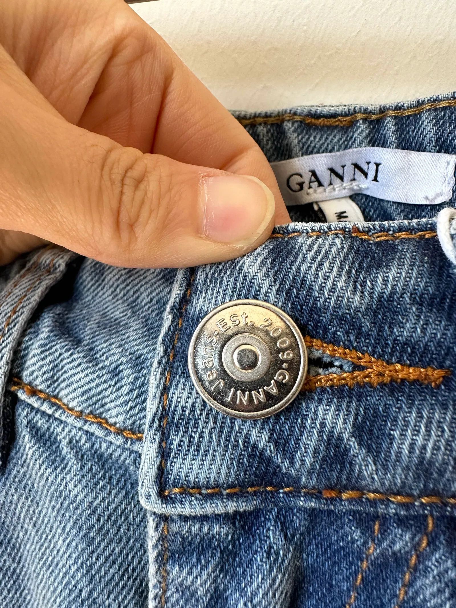 Ganni Ganni Jeans Size 27" / US 4 / IT 40 - 2 Thumbnail