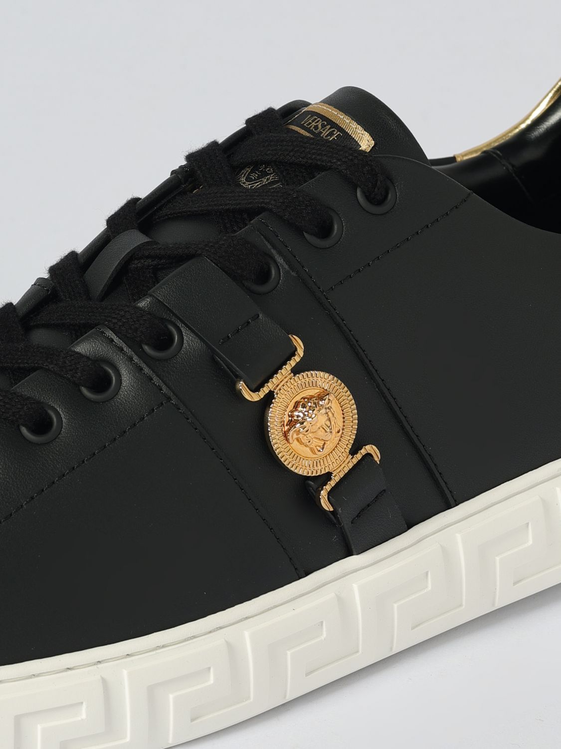 Versace Versace Sneakers Men Black Size US 8 / EU 41 - 4 Thumbnail