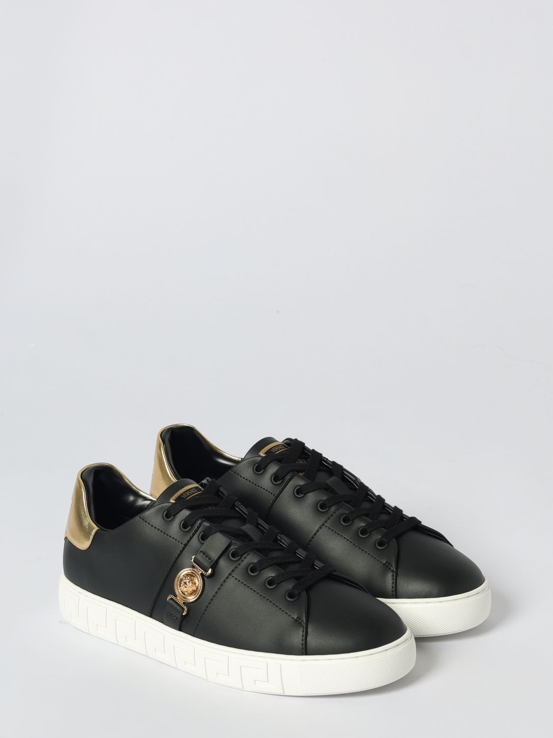 Versace Versace Sneakers Men Black Size US 12 / EU 45 - 2 Thumbnail