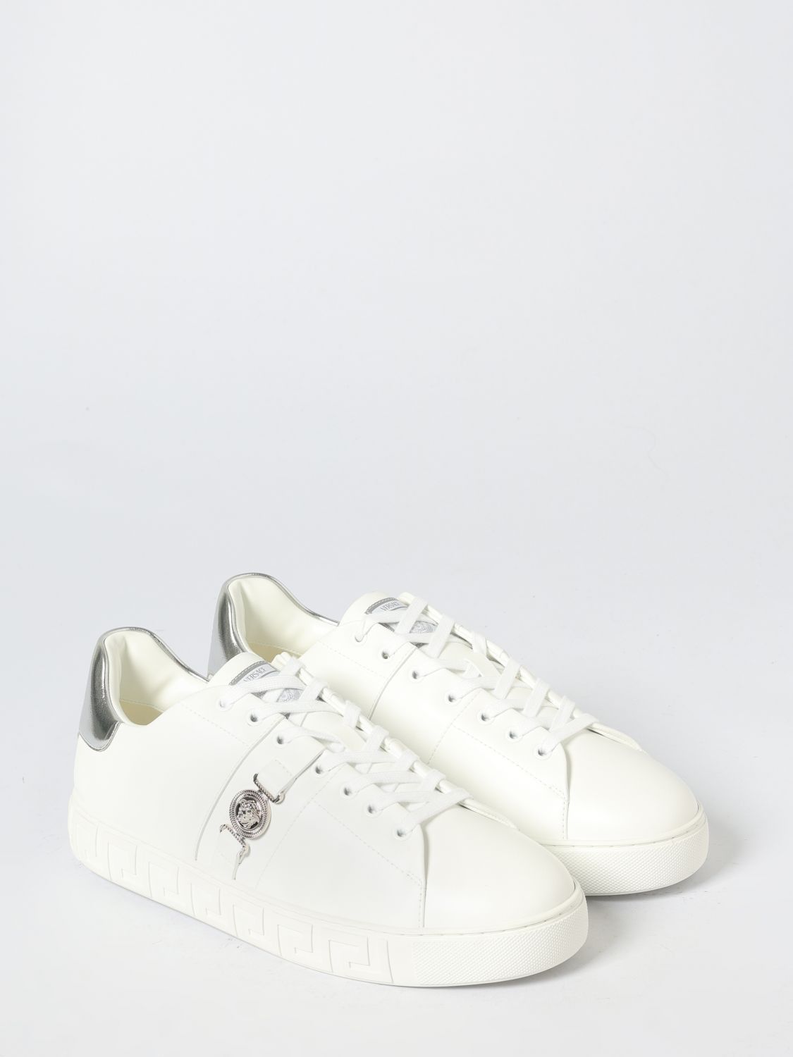 Versace Versace Sneakers Men White Size US 8 / EU 41 - 2 Thumbnail