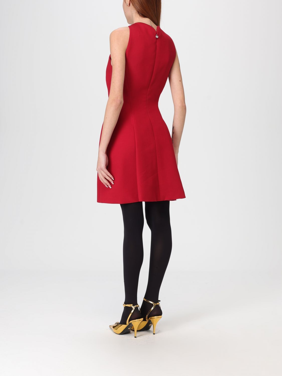 Versace Versace Dress Woman Burgundy Size S / US 4 / IT 40 - 3 Thumbnail