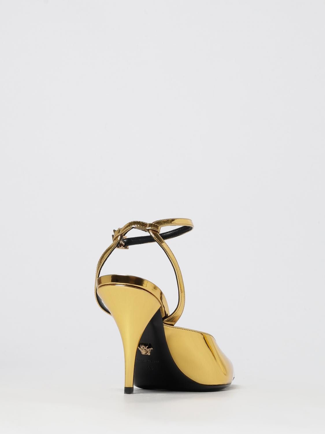 Versace Versace Pump Woman Gold Size US 7 / IT 37 - 3 Thumbnail