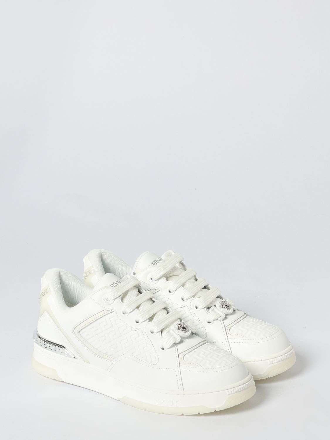 Versace Versace Sneakers Men White Size US 10 / EU 43 - 2 Thumbnail