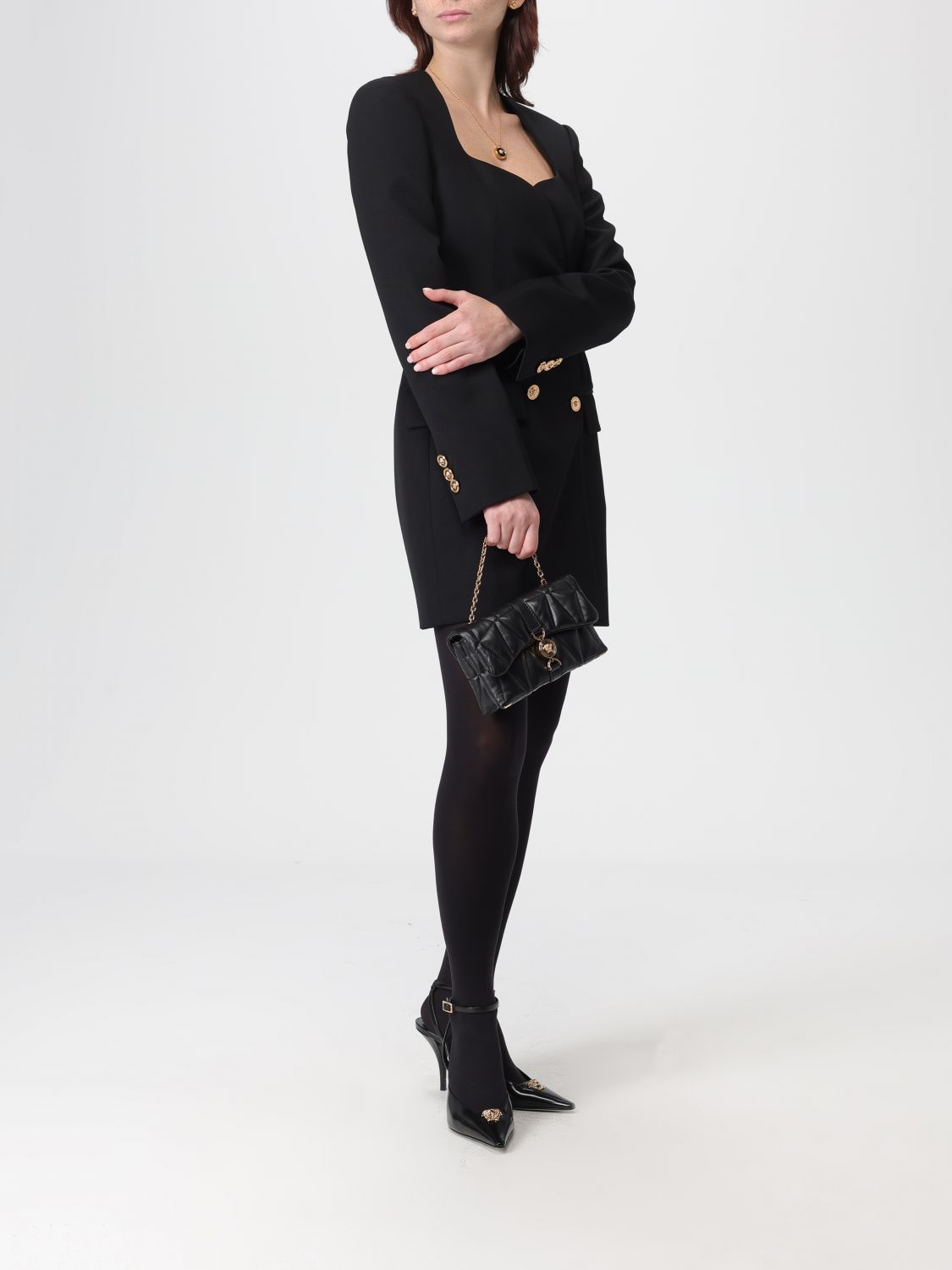 Versace Versace Dress Woman Black Size S / US 4 / IT 40 - 2 Thumbnail