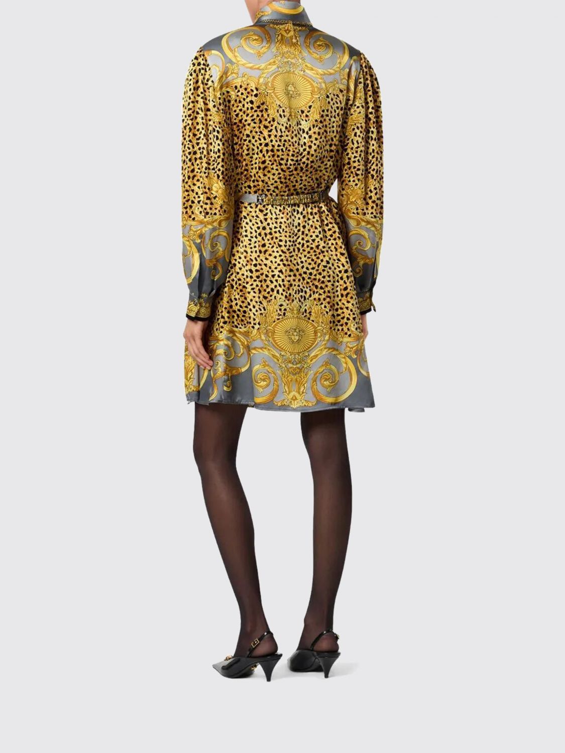 Versace Versace Dress Woman Grey Size M / US 6-8 / IT 42-44 - 2 Thumbnail