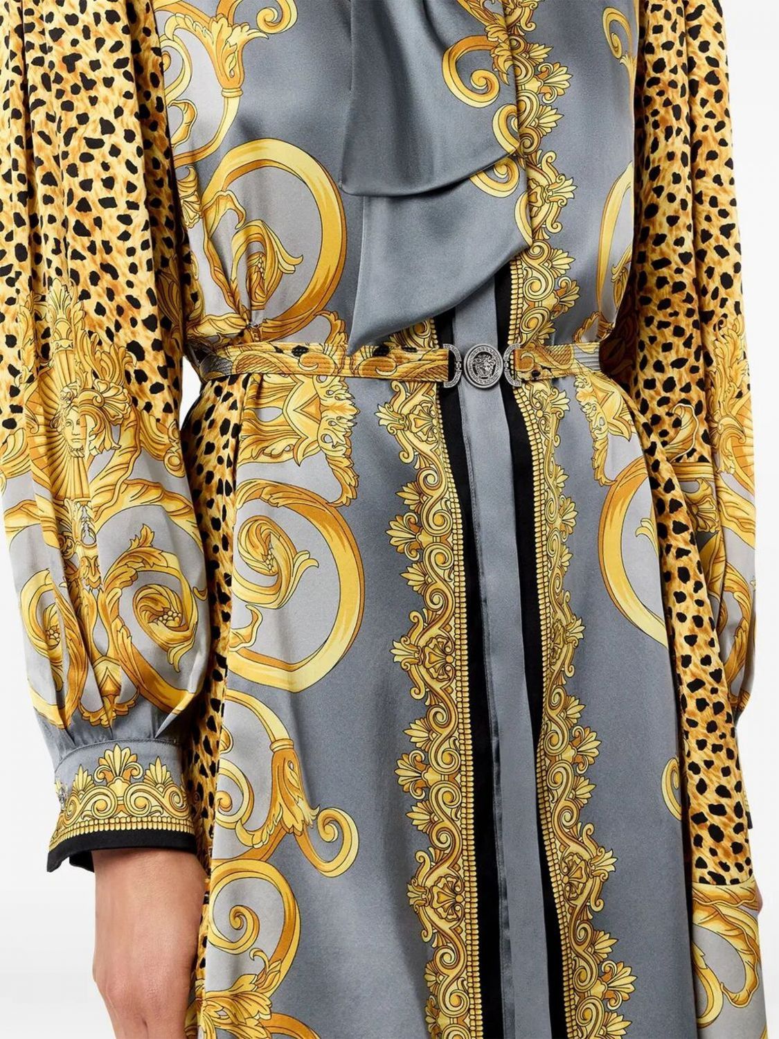 Versace Versace Dress Woman Grey Size M / US 6-8 / IT 42-44 - 3 Thumbnail