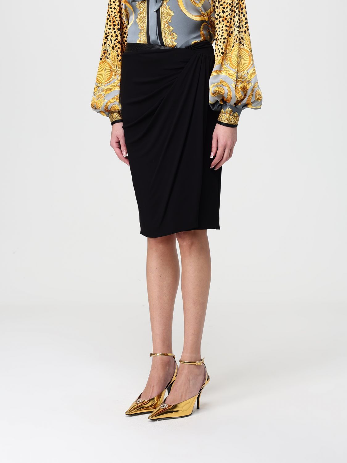 Versace Versace Skirt Woman Black Size 28" / US 6 / IT 42 - 4 Thumbnail