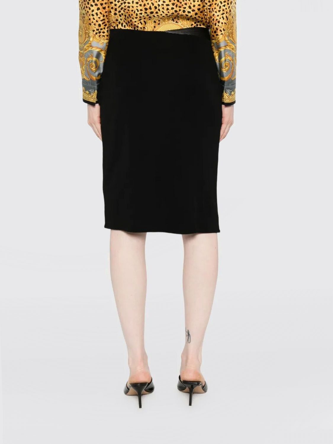 Versace Versace Skirt Woman Black Size 27" / US 4 / IT 40 - 2 Thumbnail