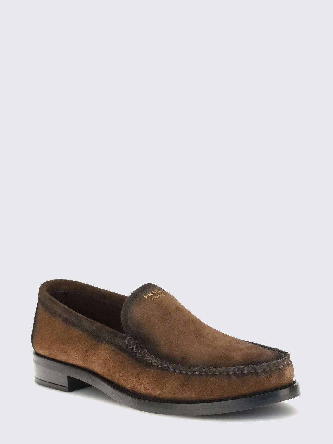 Prada Prada Loafer Woman Cocoa Size US 6.5 / IT 36.5 - 2 Thumbnail