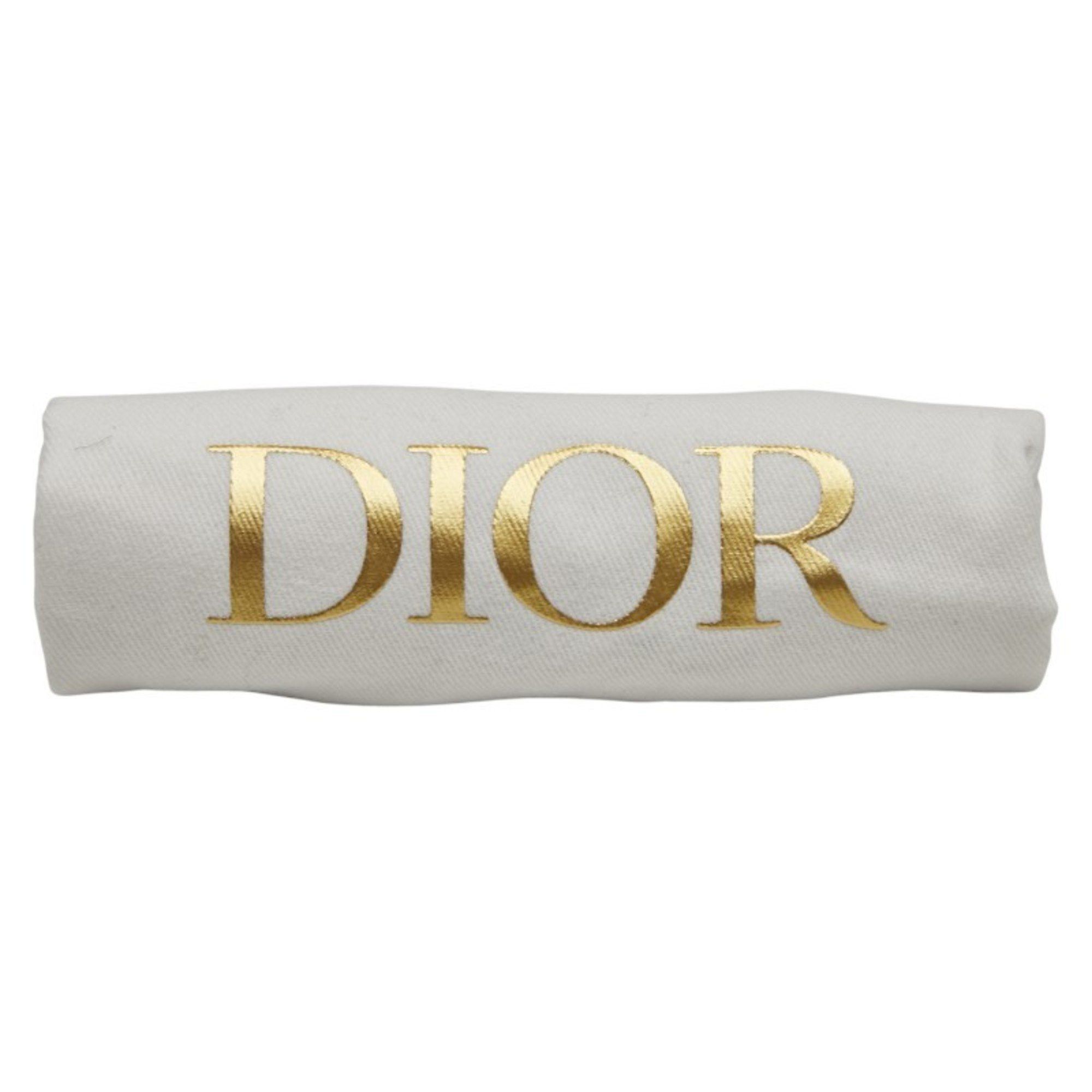 Dior Christian Dior Dior Belt Size: 75 Navy Beige Canvas Leather Women's Size ONE SIZE - 6 Thumbnail