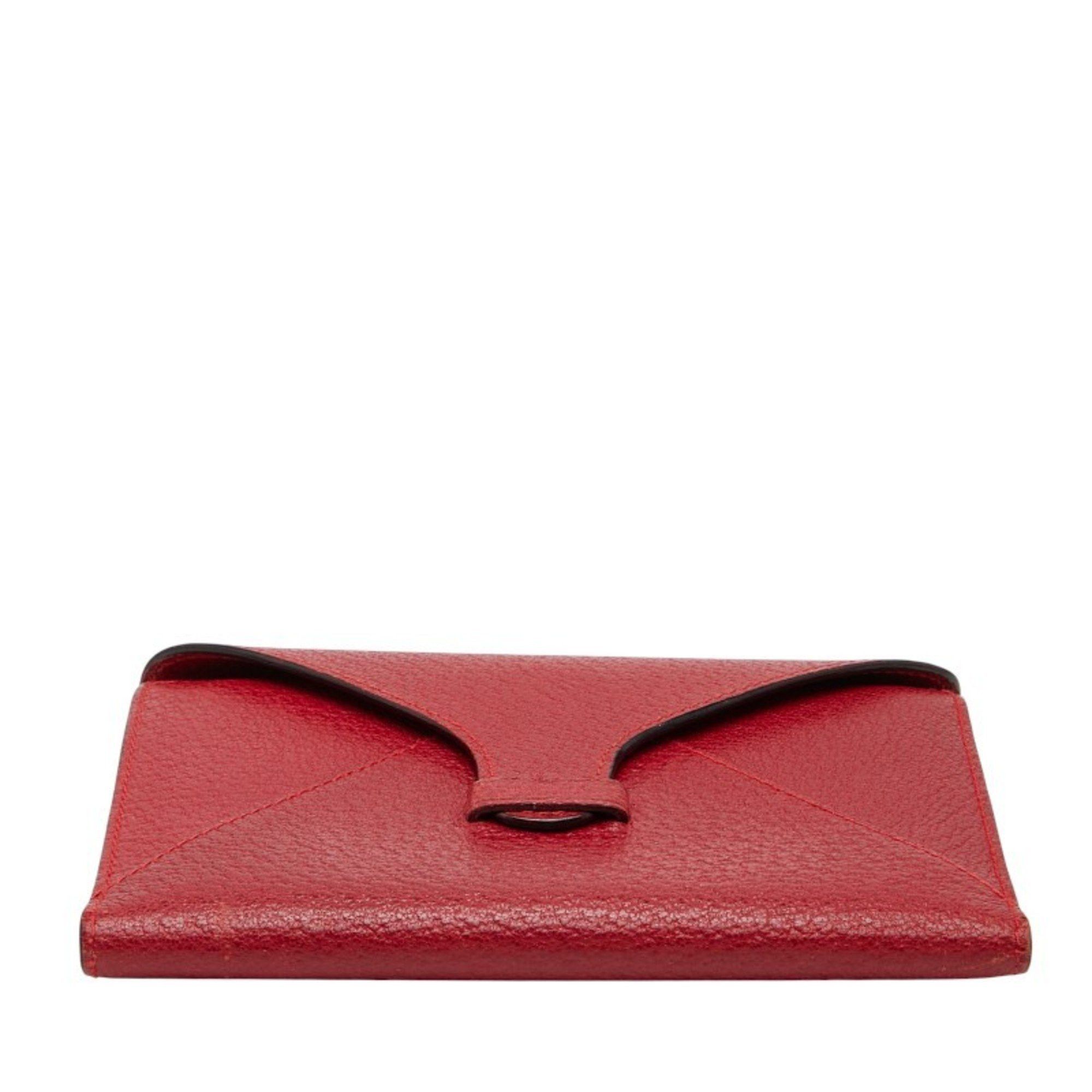 Gucci Gucci Crossbody Shoulder Wallet 030 281 0688 Red Leather Women's GUCCI Size ONE SIZE - 3 Thumbnail