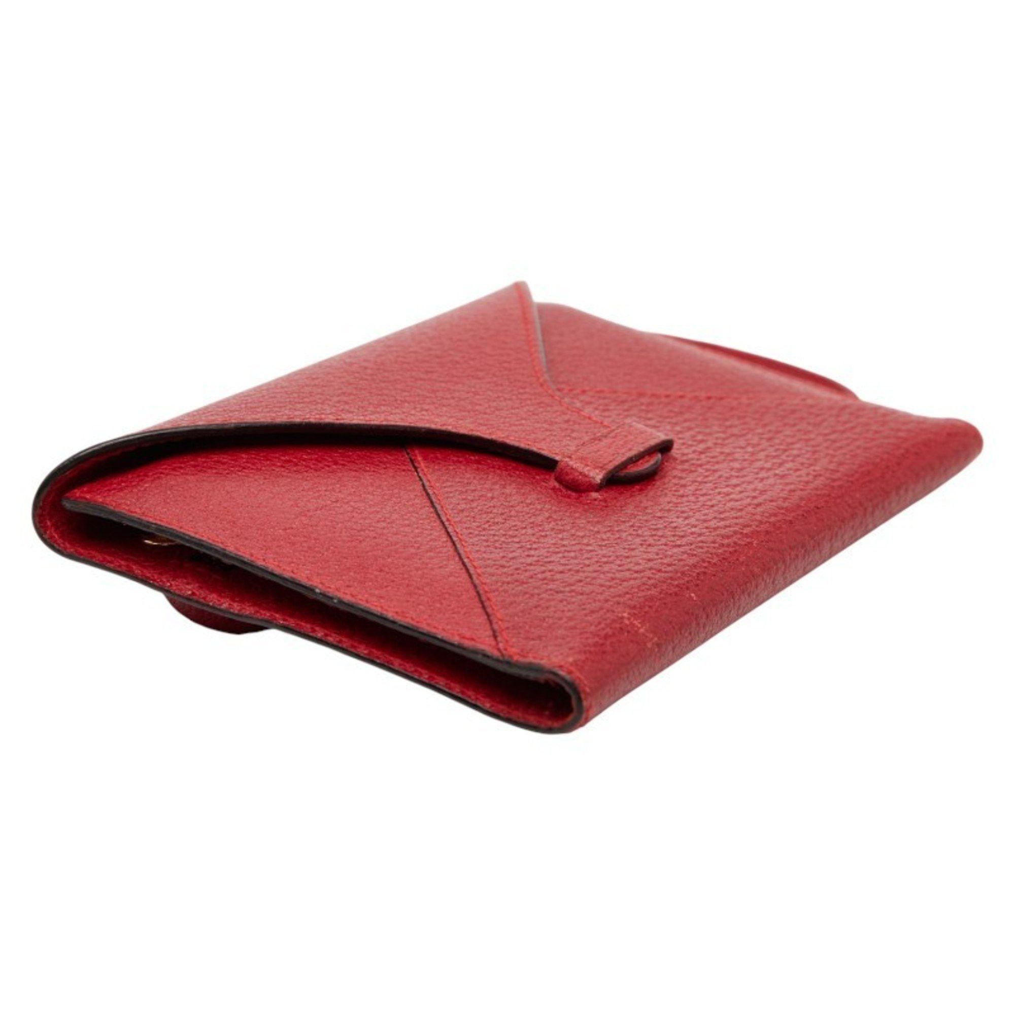 Gucci Gucci Crossbody Shoulder Wallet 030 281 0688 Red Leather Women's GUCCI Size ONE SIZE - 5 Thumbnail