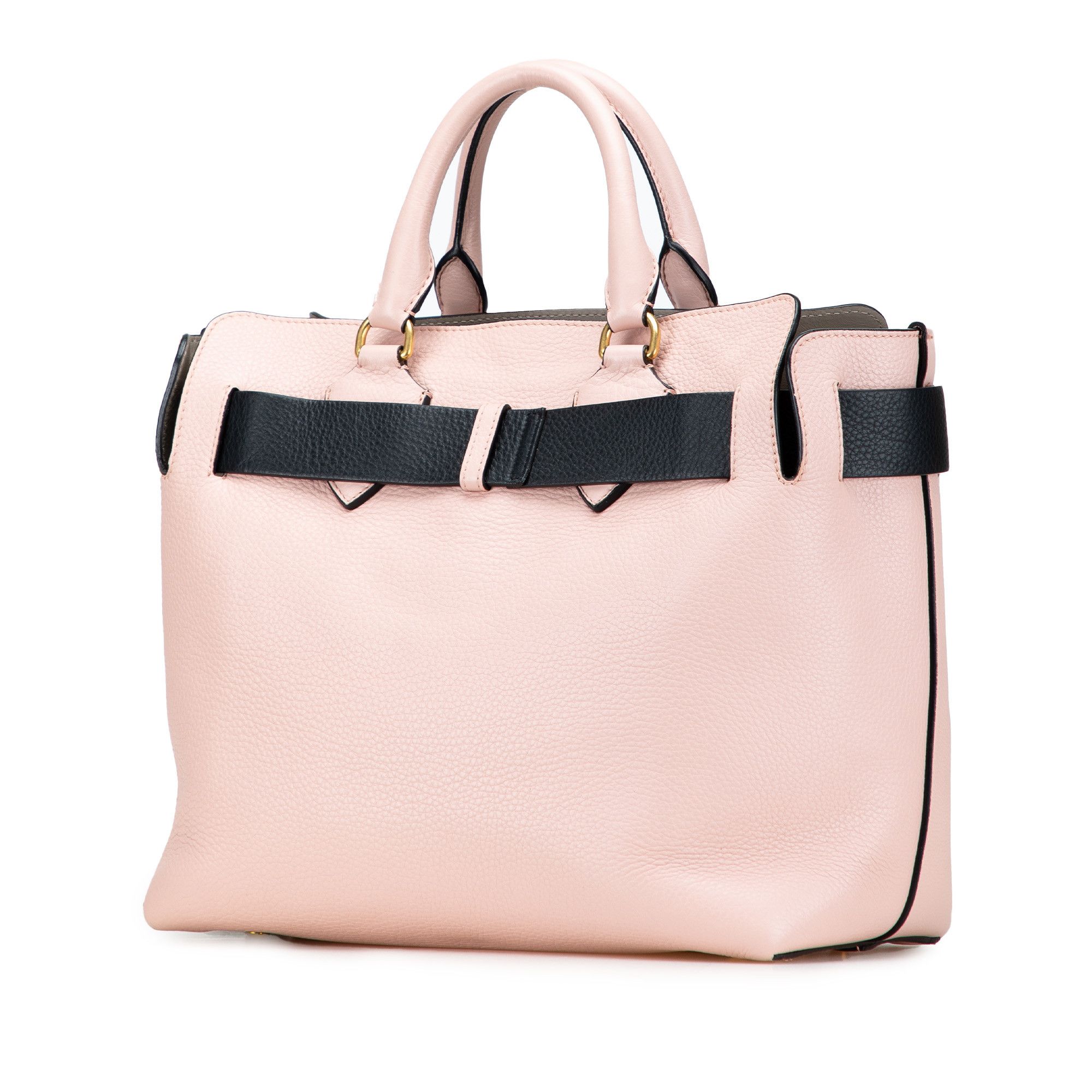 Burberry Burberry Medium Bicolor Leather Marais Belt Bag Size ONE SIZE - 2 Thumbnail