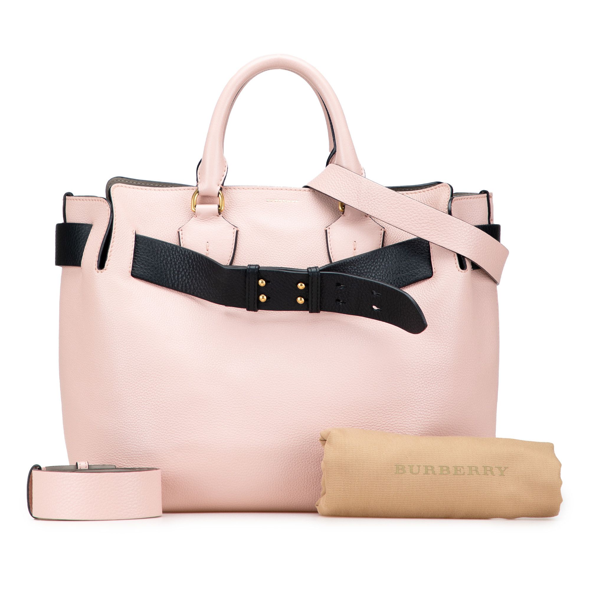 Burberry Burberry Medium Bicolor Leather Marais Belt Bag Size ONE SIZE - 10 Thumbnail