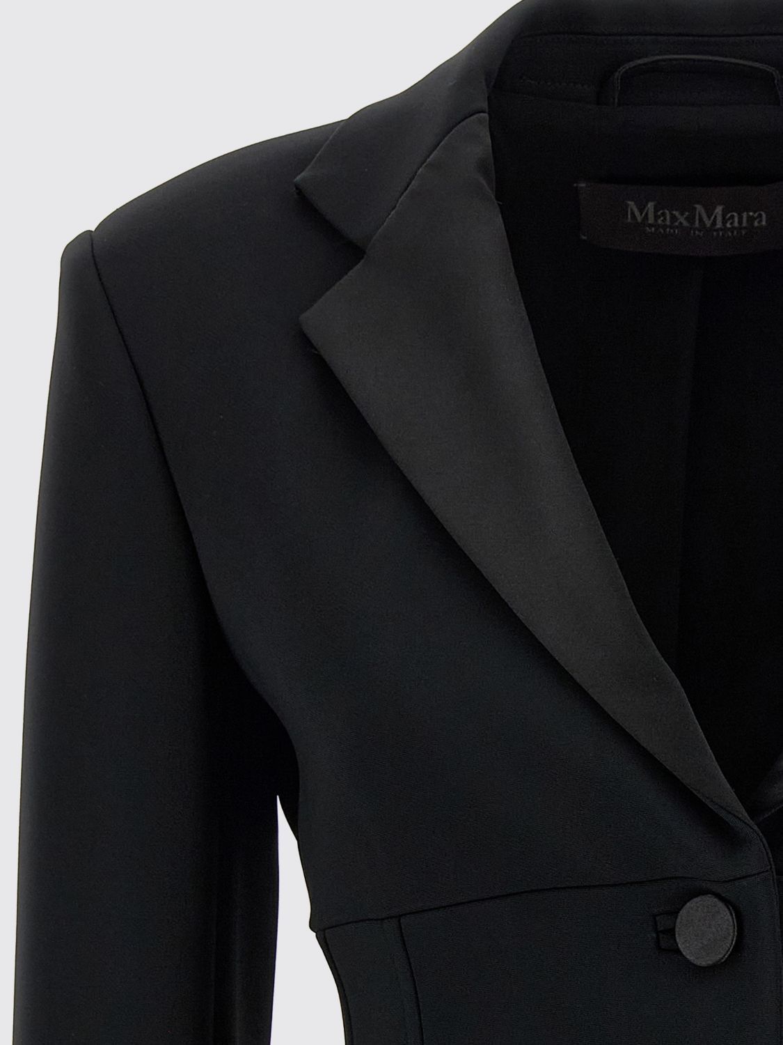 Max Mara Max Mara Jacket Woman Black Size L / US 10 / IT 46 - 3 Thumbnail