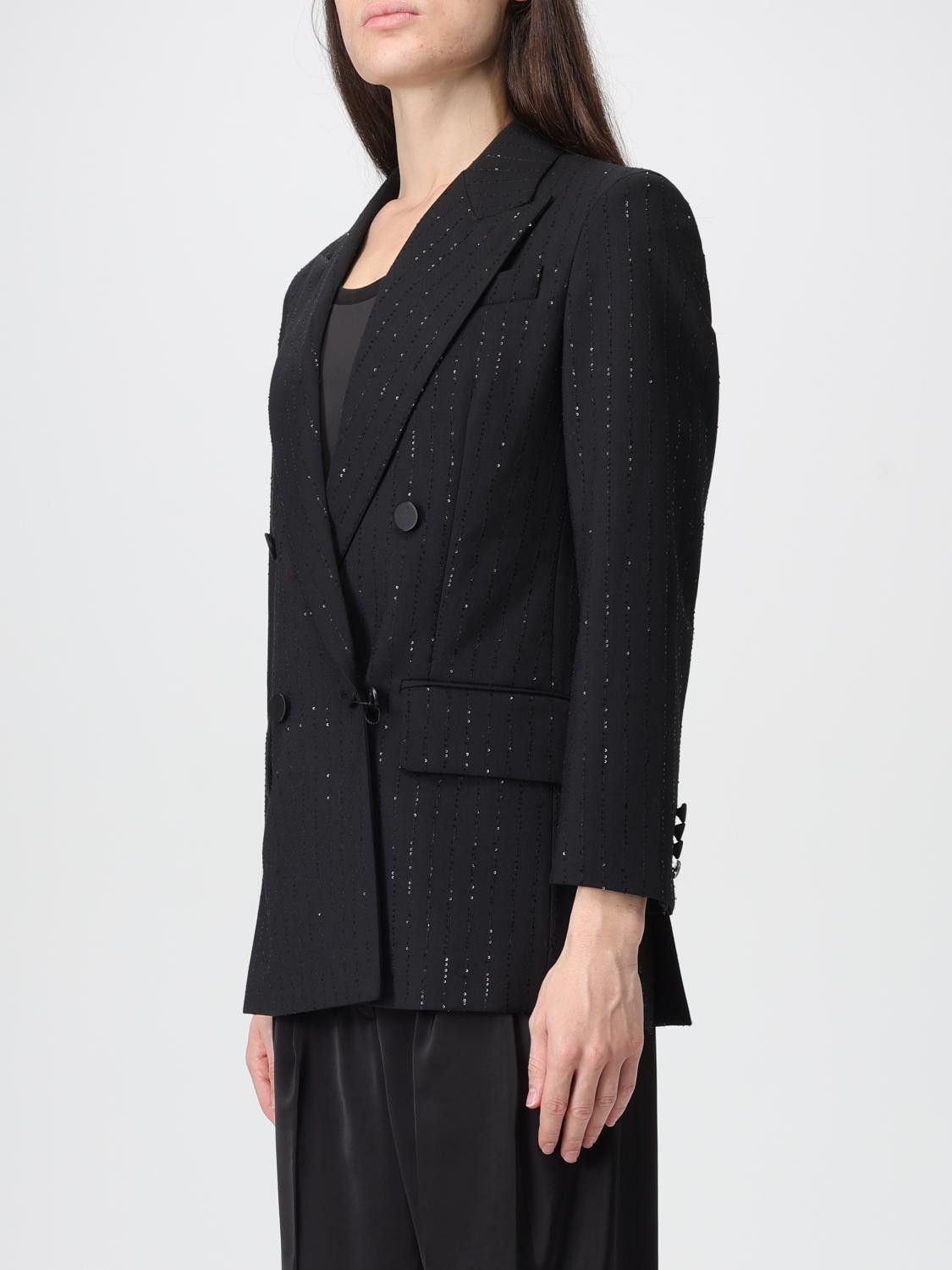 Max Mara Max Mara Jacket Woman Black Size M / US 6-8 / IT 42-44 - 4 Thumbnail