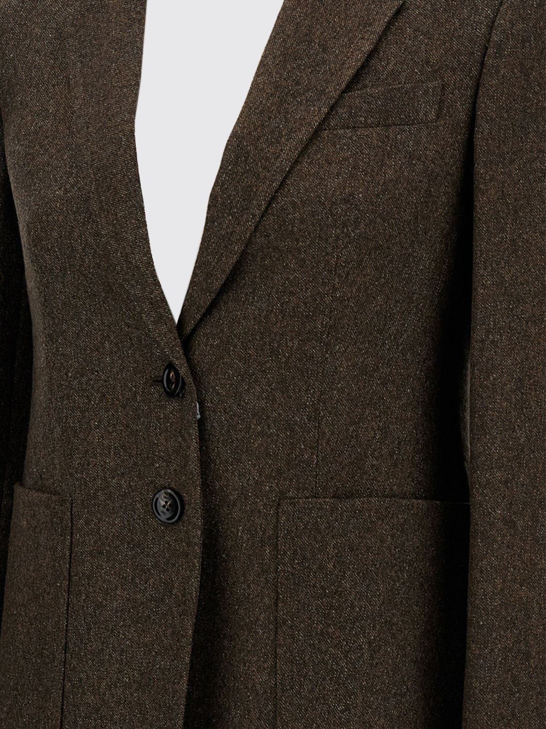 Max Mara Max Mara Jacket Woman Brown Size S / US 4 / IT 40 - 4 Thumbnail