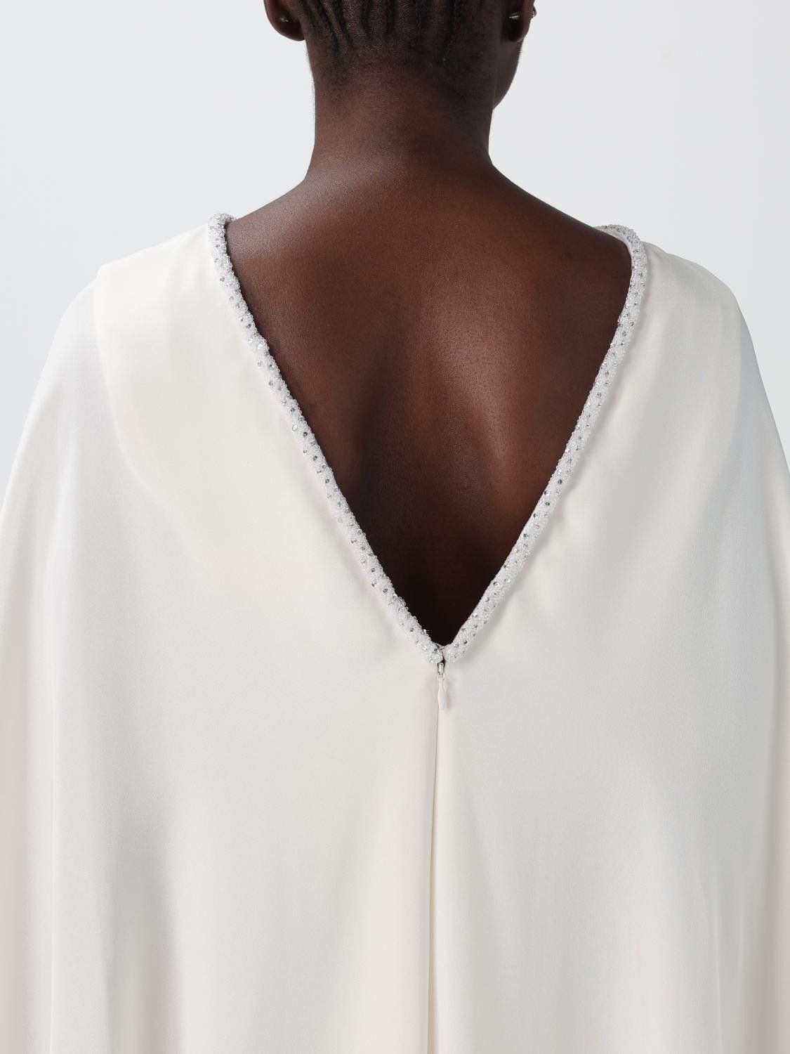 Max Mara Max Mara Dress Woman White Size M / US 6-8 / IT 42-44 - 4 Thumbnail