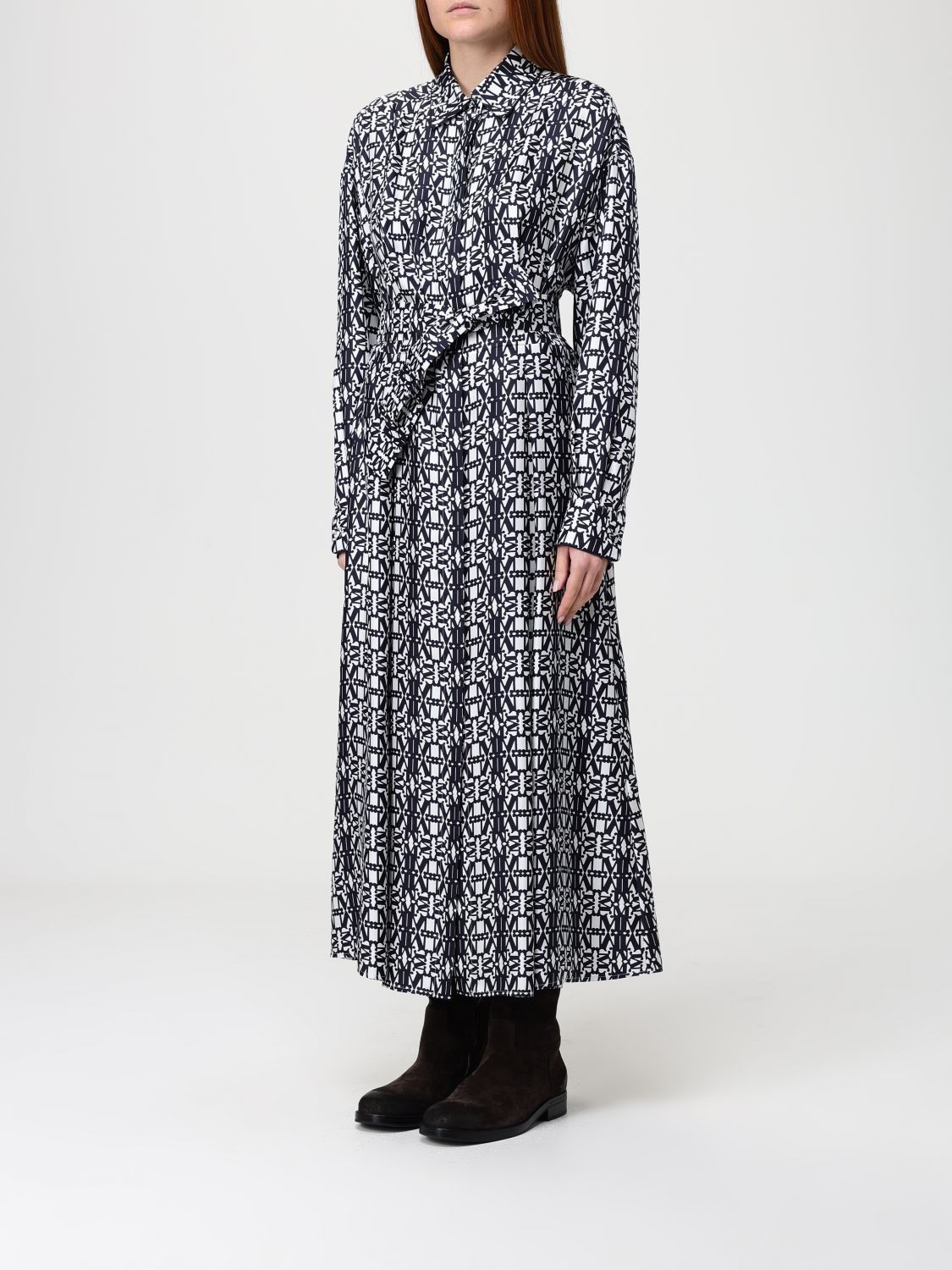 Max Mara Max Mara Dress Woman White Size M / US 6-8 / IT 42-44 - 4 Thumbnail