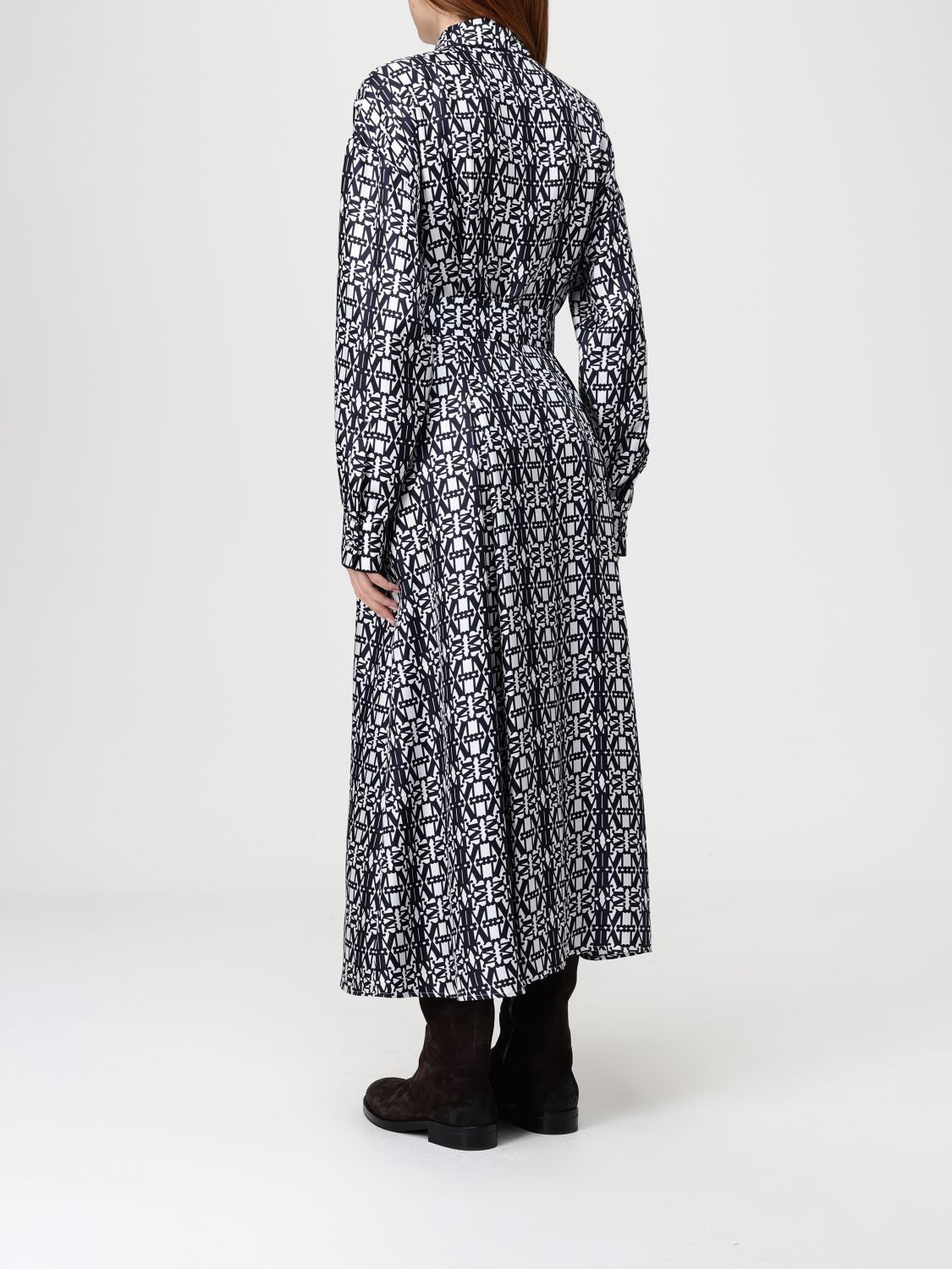 Max Mara Max Mara Dress Woman White Size L / US 10 / IT 46 - 3 Thumbnail