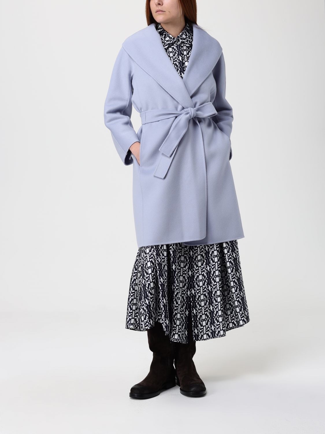 Max Mara Max Mara Dress Woman White Size L / US 10 / IT 46 - 2 Thumbnail