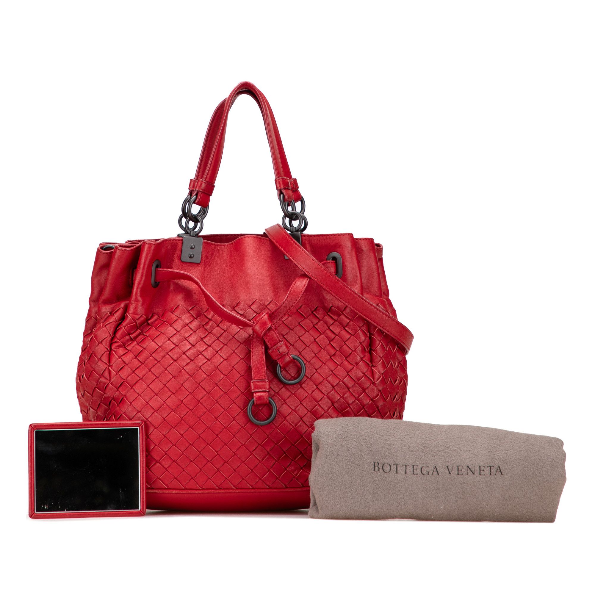 Bottega Veneta Bottega Veneta Nappa Intrecciato Bucket Bag Size ONE SIZE - 10 Thumbnail