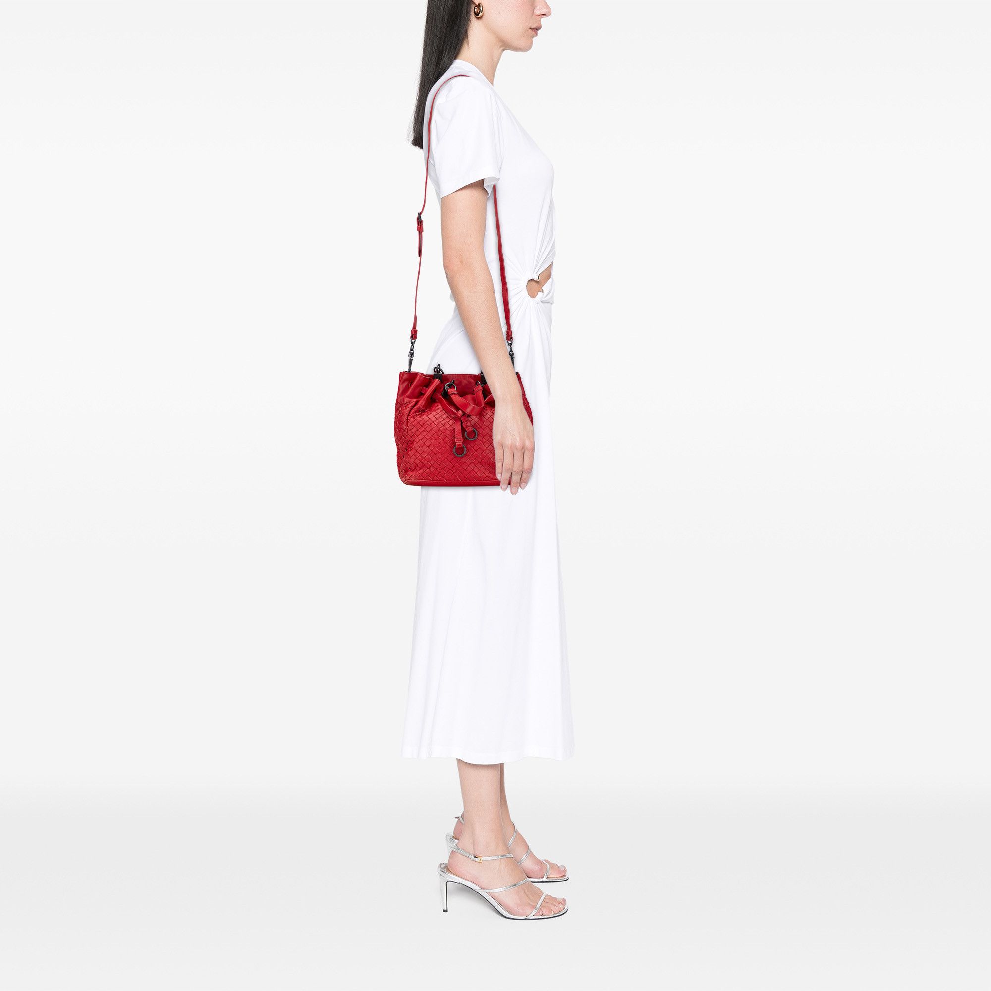 Bottega Veneta Bottega Veneta Nappa Intrecciato Bucket Bag Size ONE SIZE - 9 Thumbnail