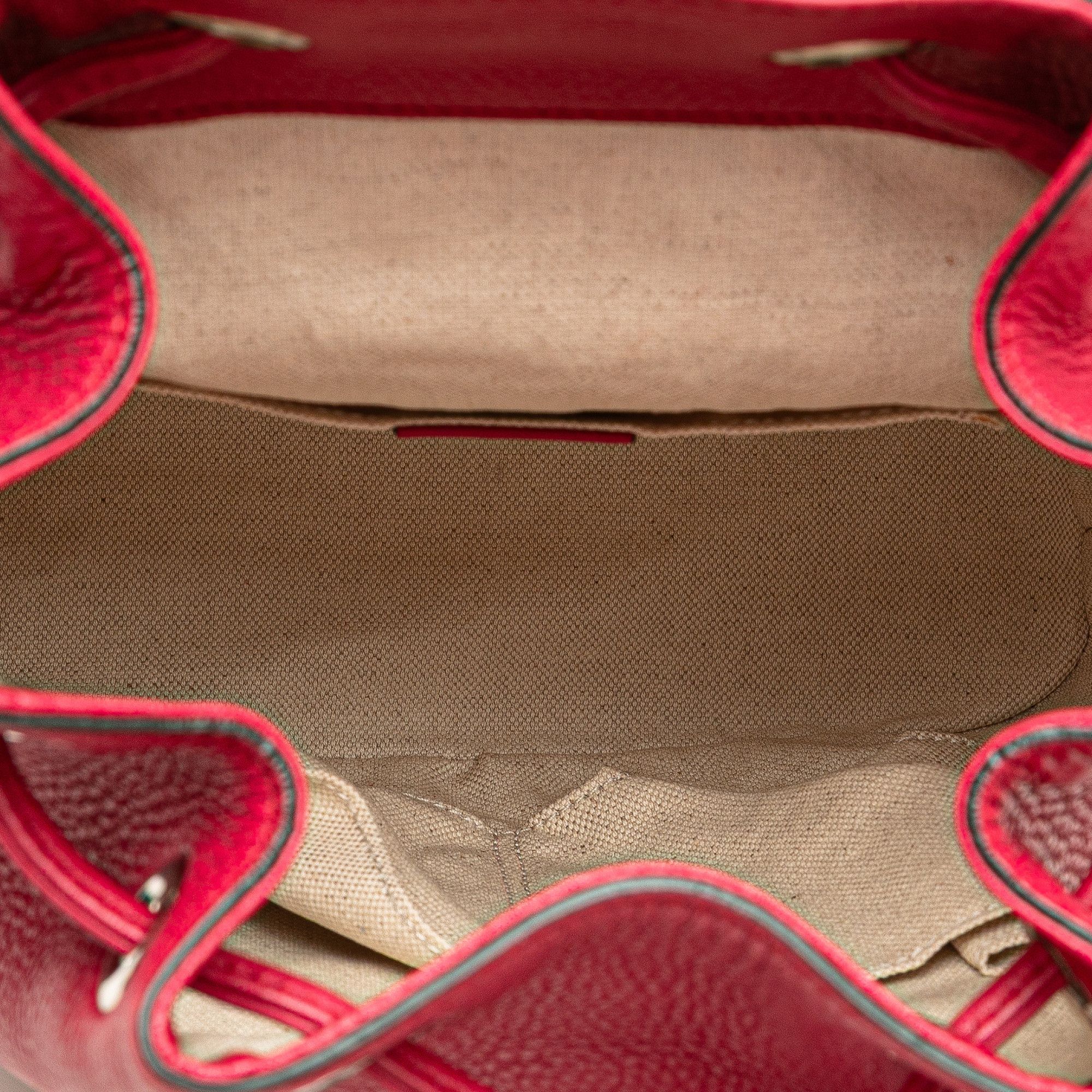 Gucci Gucci Leather Bamboo Daily Backpack Size ONE SIZE - 4 Thumbnail