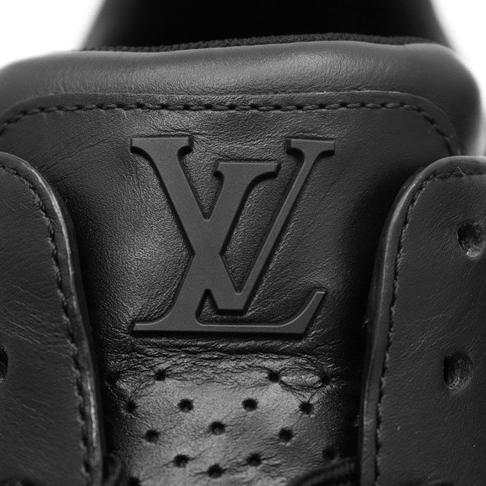 Louis Vuitton Louis Vuitton Louis Vuitton Beverly Hills Line Damier Leather Sneakers Canvas Shoes DUTY FREE for USA Size ONE SIZE - 3 Thumbnail