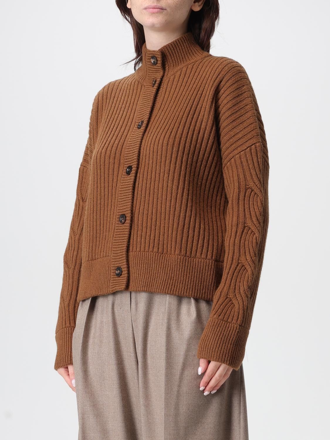 Max Mara Max Mara Sweater Woman Brown Size L / US 10 / IT 46 - 4 Thumbnail