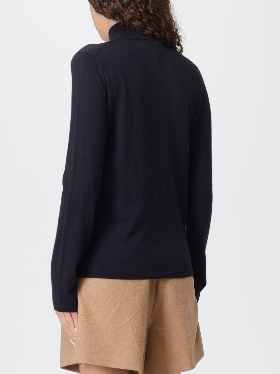 Max Mara Max Mara Sweater Woman Blue Size S / US 4 / IT 40 - 3 Thumbnail