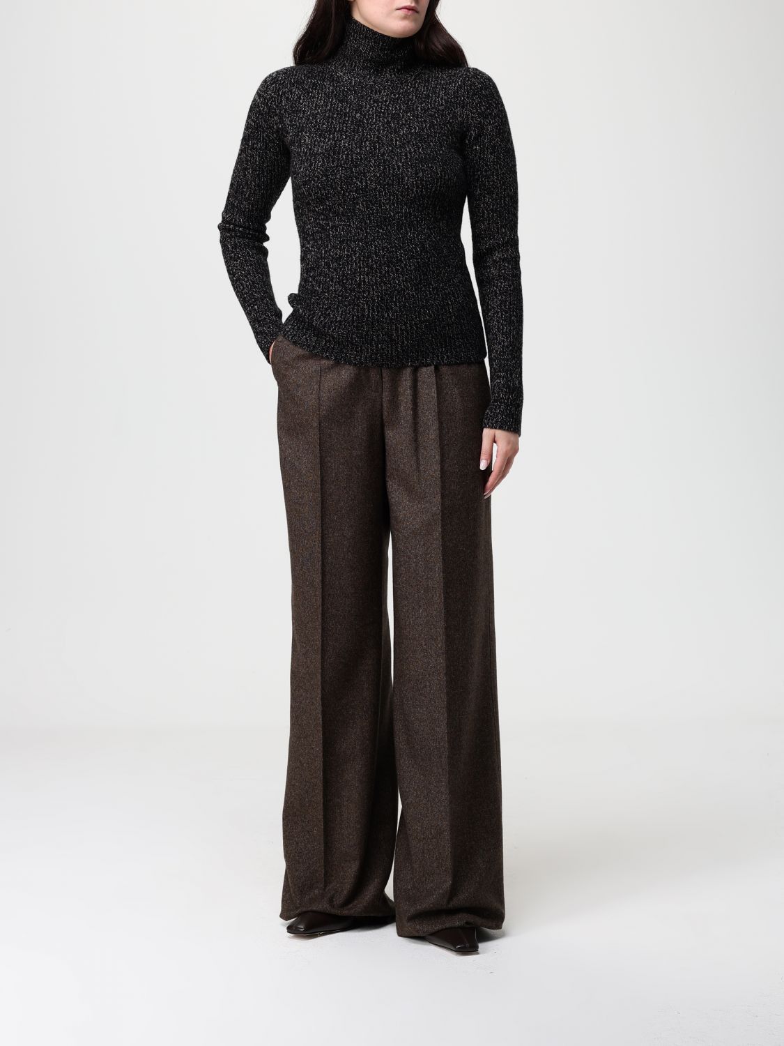Max Mara Max Mara Sweater Woman Black Size M / US 6-8 / IT 42-44 - 2 Thumbnail
