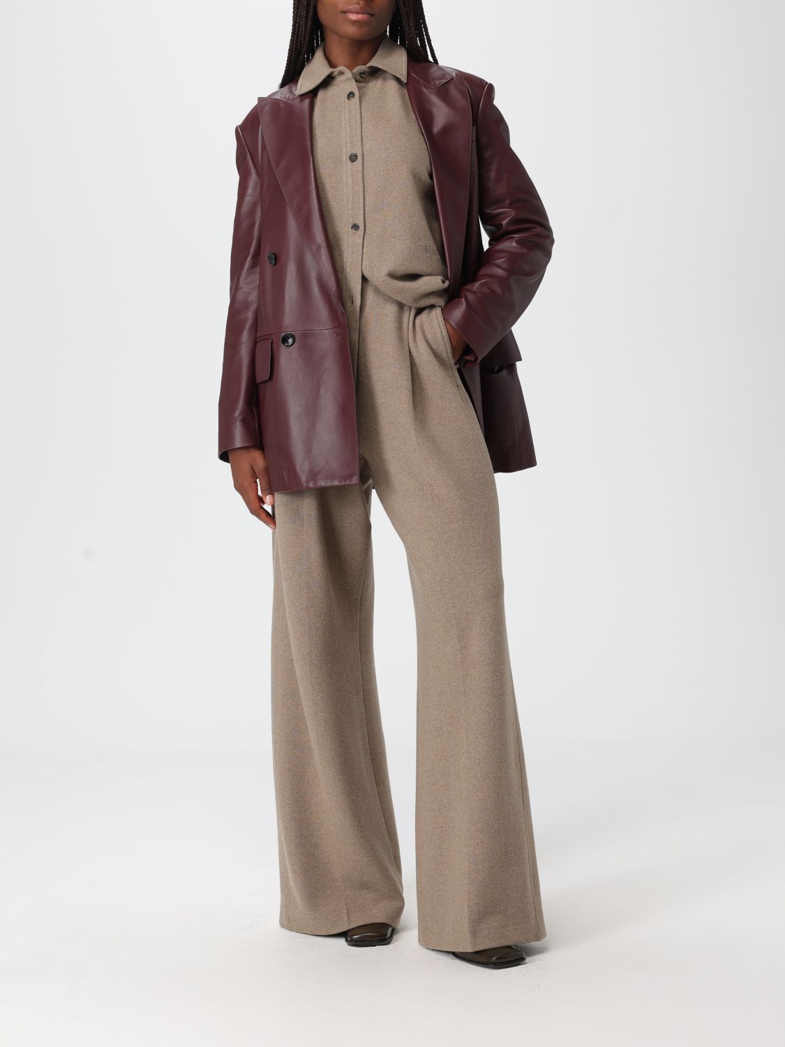 Max Mara Max Mara Jacket Woman Cherry Size S / US 4 / IT 40 - 2 Thumbnail