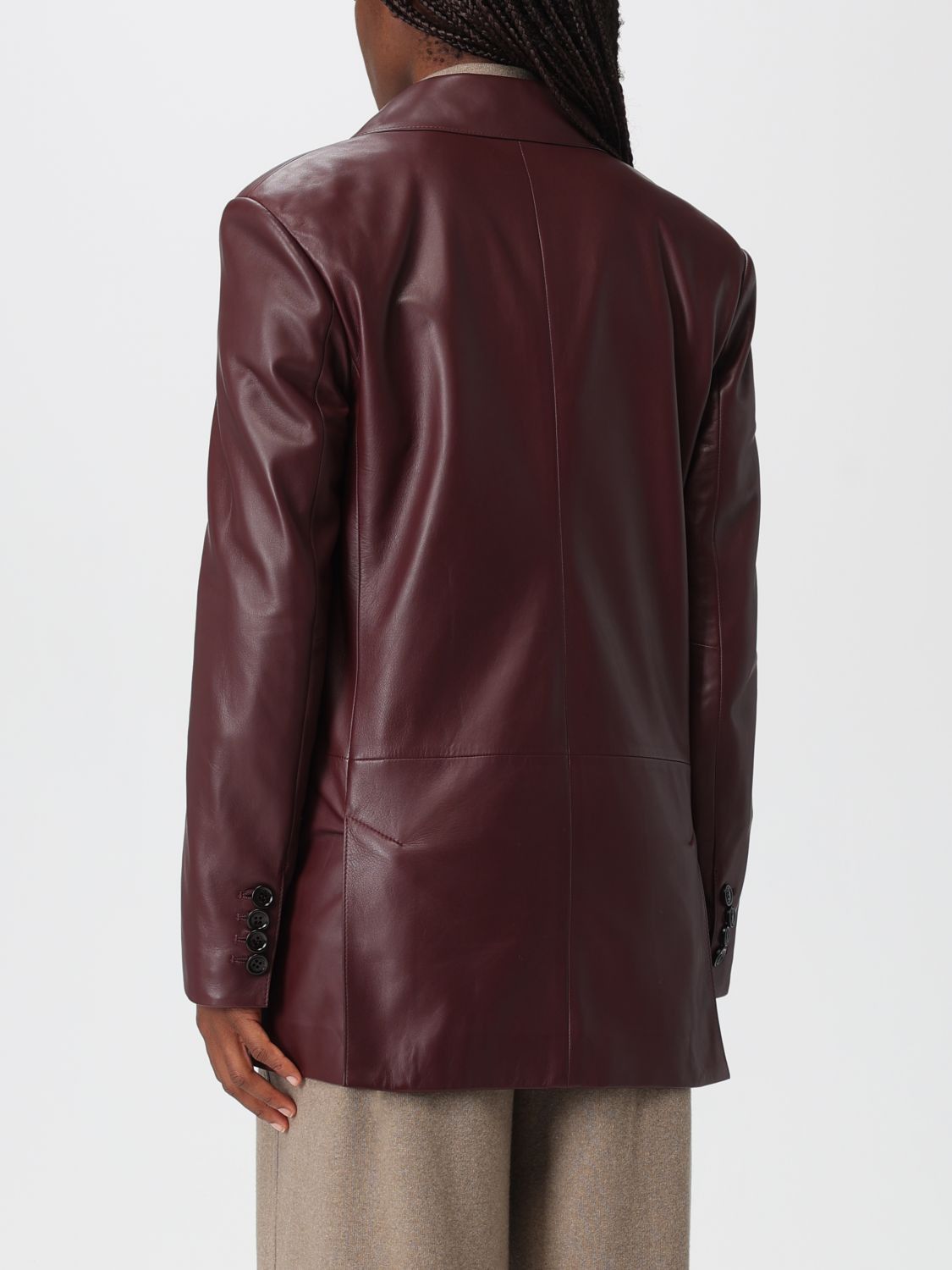 Max Mara Max Mara Jacket Woman Cherry Size S / US 4 / IT 40 - 3 Thumbnail