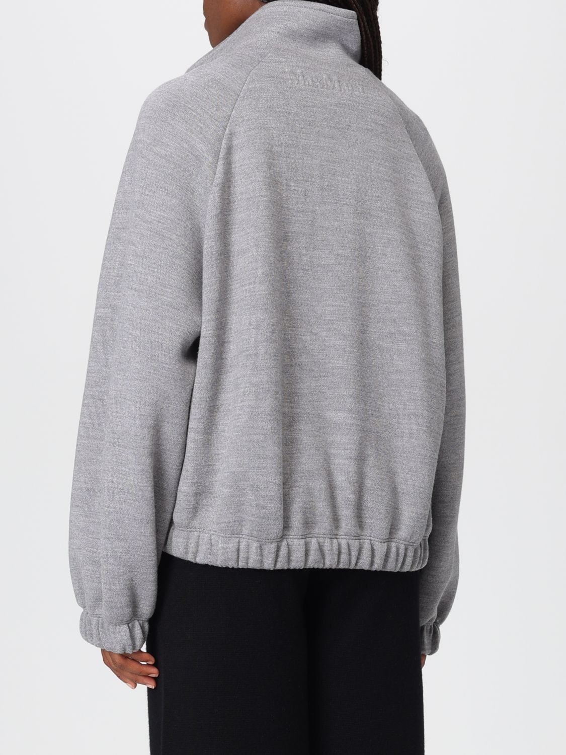Max Mara Max Mara Sweatshirt Woman Grey Size S / US 4 / IT 40 - 2 Thumbnail
